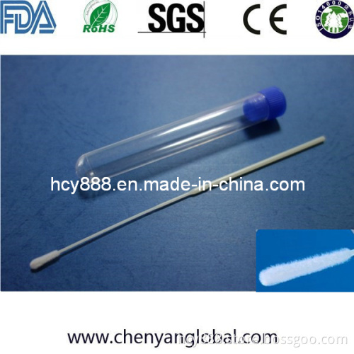 Sterile Transport Flocked Nylon Swab with Medium Used in DNA Genetic Test